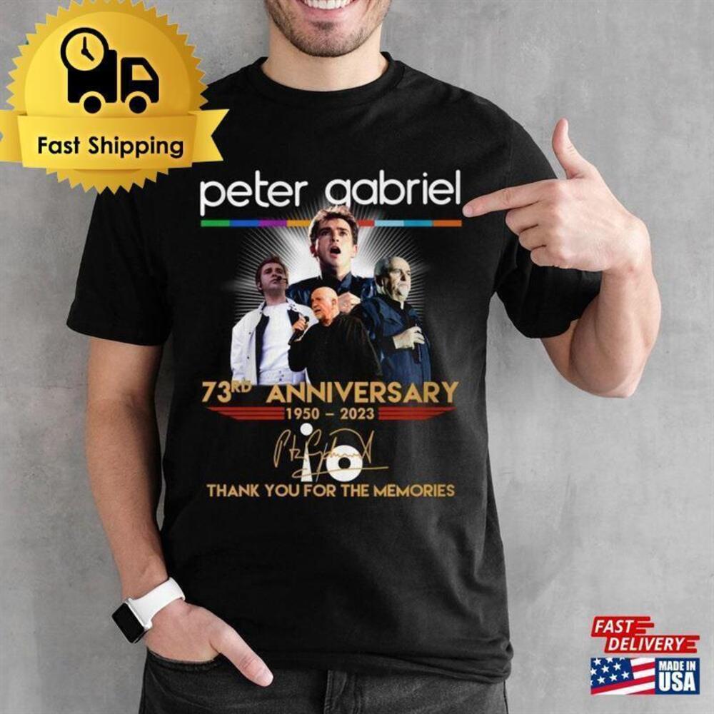 90S  Peter Gabriel Shirt I O The Tour  T-Shirt